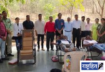 हिंदी विद्यापीठात रक्तदानाचा सामाजिक संकल्प ; जागतिक रक्तदाता दिनानिमित्त शिबिराचे आयोजन